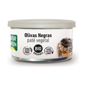 Paté Vegetal de Olivas Negras Bio (125 gr) – Naturgreen