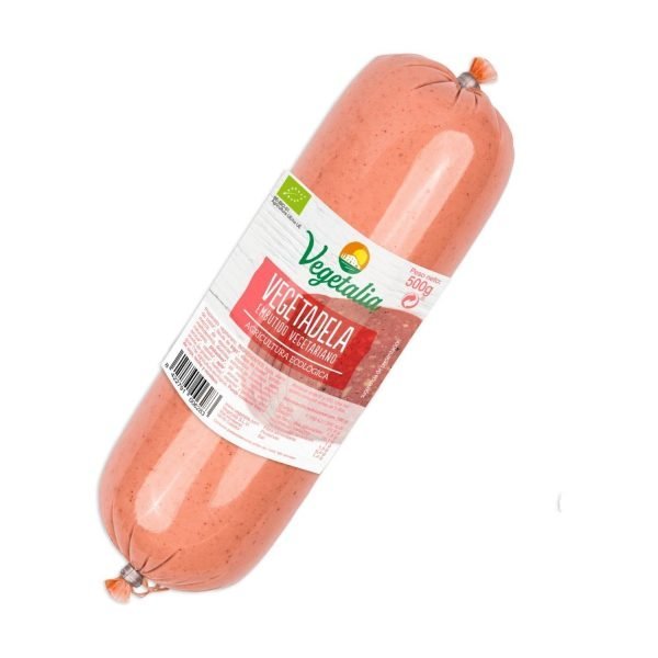 Embutido vegetal mortadela - 500 gr. - Vegetalia
