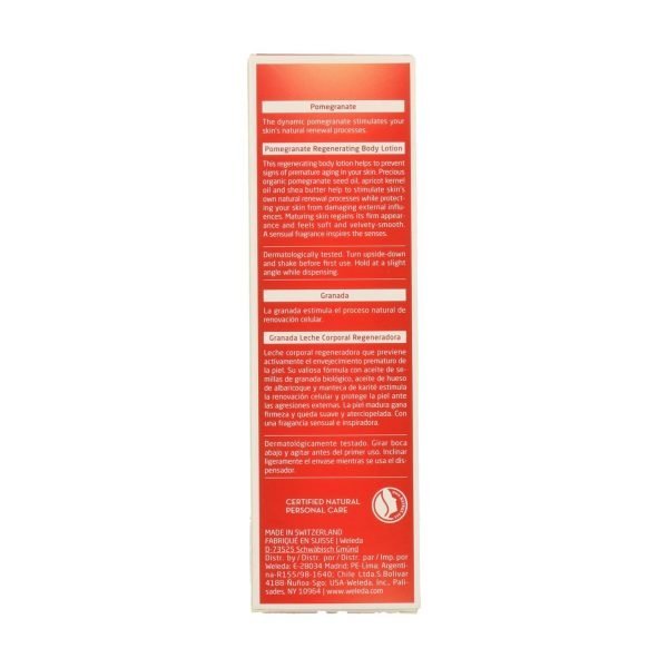 Leche Corporal Regeneradora de Granada - Weleda - Imagen 3