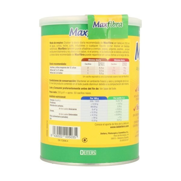 Maxfibra (200 gr) - Deiters - Imagen 3