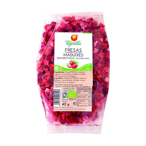 Fresa Liofilizada Bio - Vegetalia