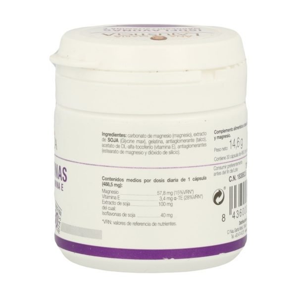 Isoflavonas con Magnesio y Vitamina E (30 cáps) - Ana Maria La Justicia - Imagen 2