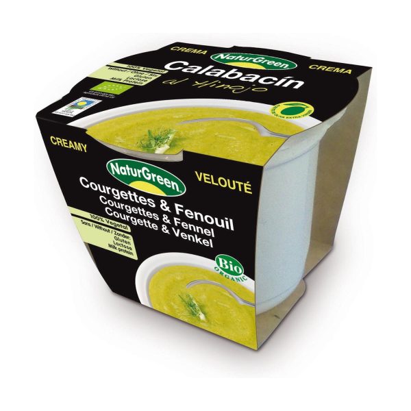 Crema Calabacin al Hinojo Bio - NaturGreen
