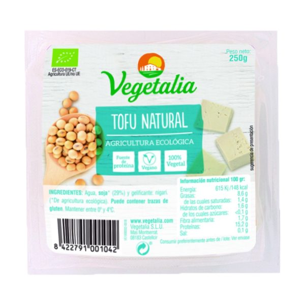 Tofu fresco Bio - 250 gr. - Vegetalia
