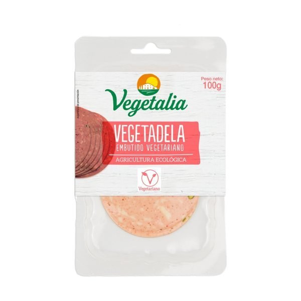 Embutido Vegetal Mortadela - 100 gr. - Vegetalia
