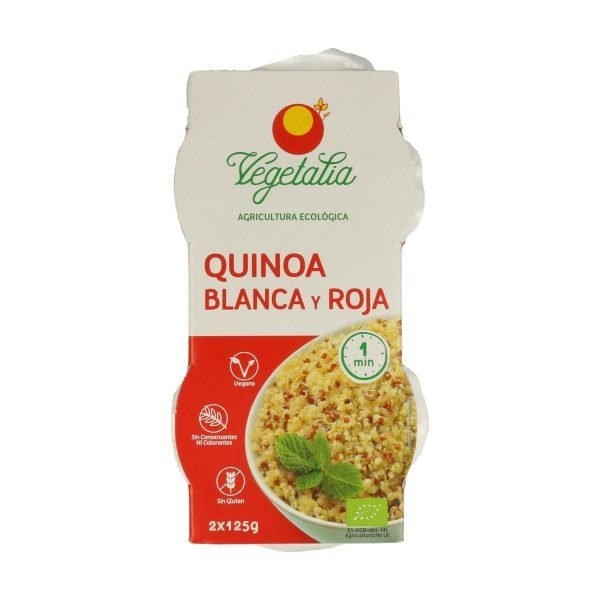 Vasito de Quinoa Blanca y Roja Bio - Vegetalia - Imagen 4