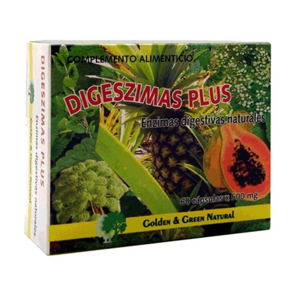 Digeszimas Plus (60 Cap) - Golden & Green