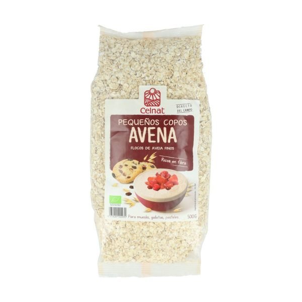 Copos Avena Baby pequeños Finos Bio 500 gr. - Celnat