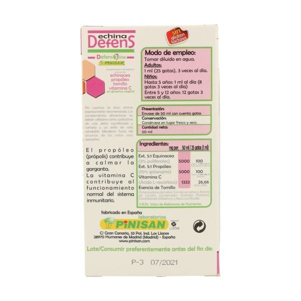 Echina Defens (50 ml) - Pinisan - Imagen 2