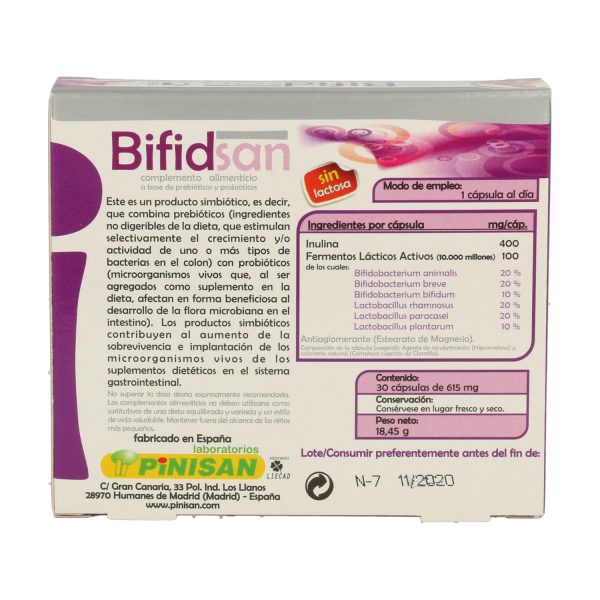 Bifidsan (20 Cáp) - Pinisan - Imagen 2