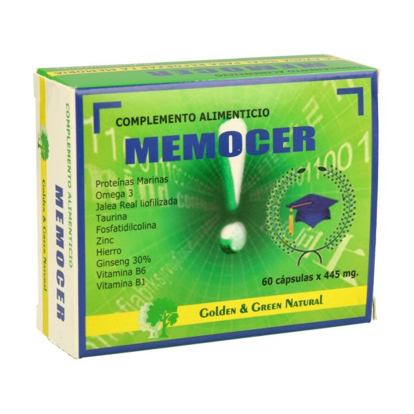 Memocer (60 Cap) - Golden & Green
