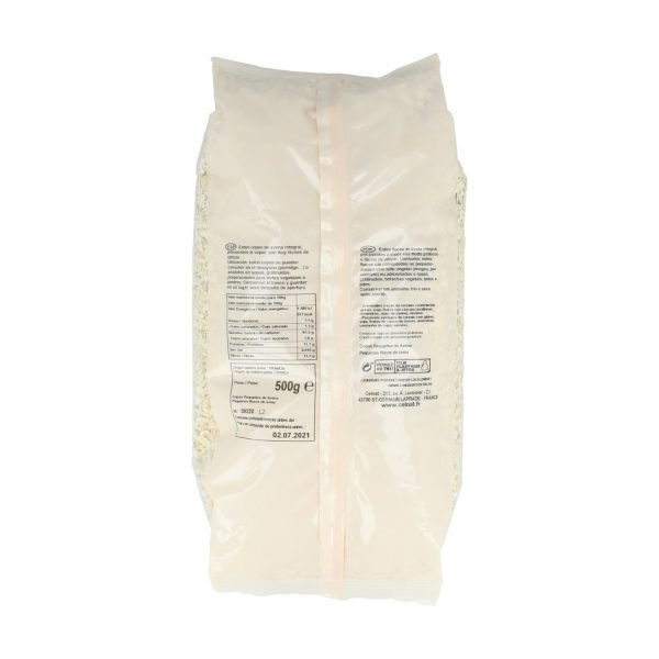 Copos Avena Baby pequeños Finos Bio 500 gr. - Celnat - Imagen 2
