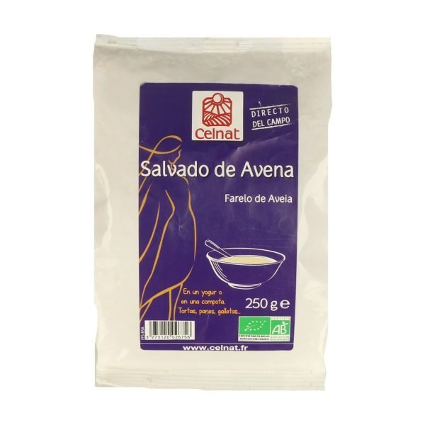 Salvado de Avena Bio 250 gr. - Celnat