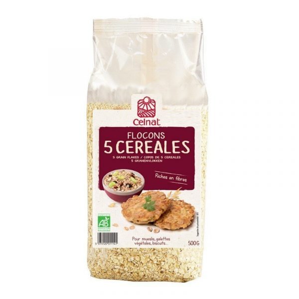 Copos 5 Cereales 500 gr. - Celnat