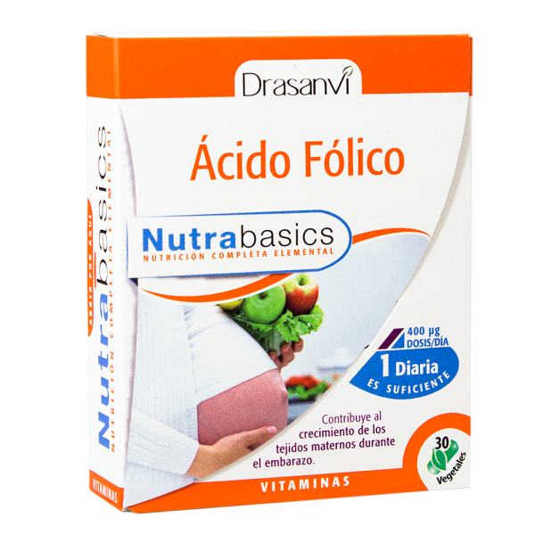 Nutrabasics - Ácido Fólico - Drasanvi