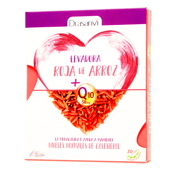 Levadura Roja de Arroz con Coenzima Q10 - Drasanvi