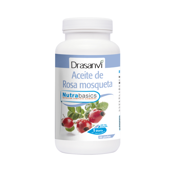 Nutrabasics - Rosa mosqueta, 60 perlas - Drasanvi