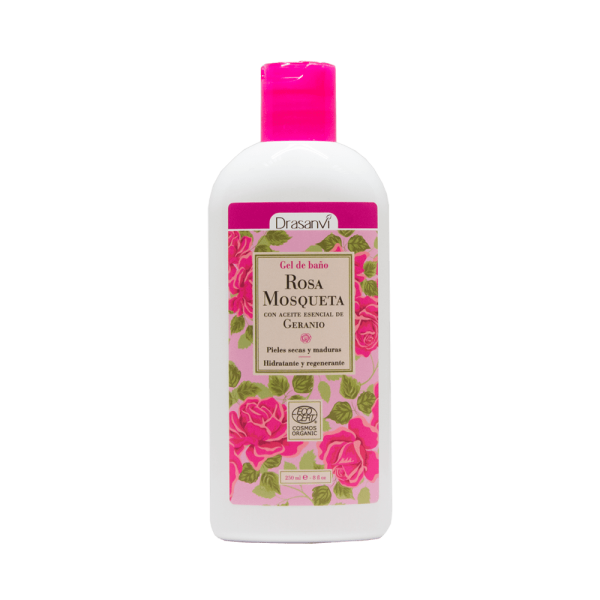 Gel de baño Rosa Mosqueta BIO 250 ml. - Drasanvi