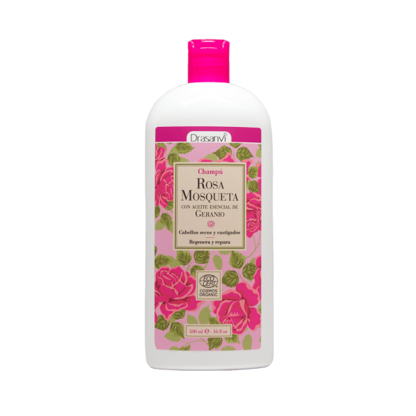 Champú Rosa Mosqueta BIO 500 ml - Drasanvi