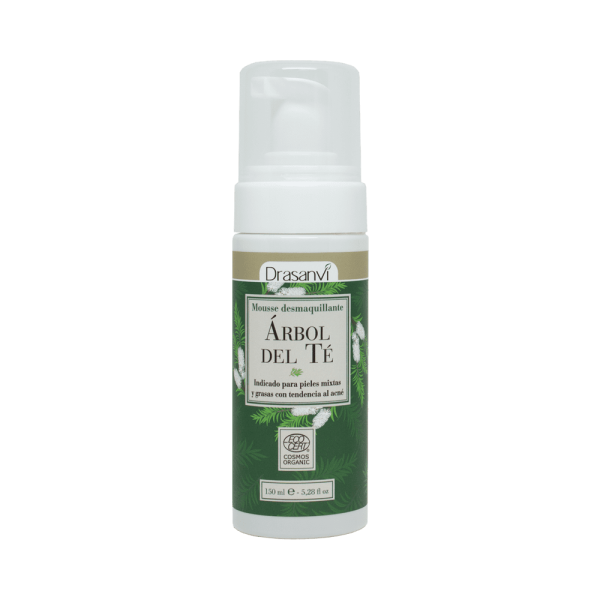 Mousse Limpiador Desmaquillante de Árbol del té - Drasanvi