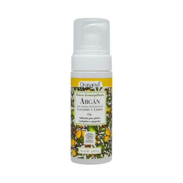 Mousse Limpiador Desmaquillante de Argán (150ml) - Drasanvi