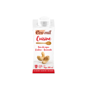 Ecomil Cuisine Cashew Bio (200 ml) – NaturGreen