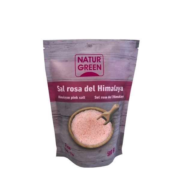 SAL ROSA DEL HIMALAYA FINA (500 GR) - NATURGREEN