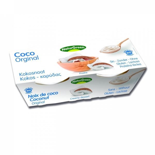 Postre de Coco Nature  (2 X 125gr) Naturgreen
