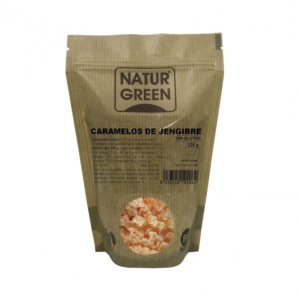 Caramelos de Jengibre (125gr) - NaturGreen
