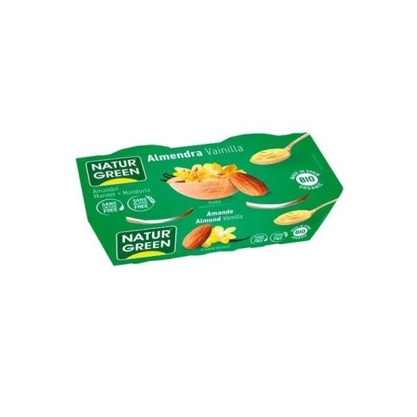 Postre de Almendra y Vainilla (2x125gr) - NaturGreen