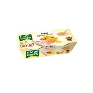 Postre de Arroz Canela Limón (2x125g) – NaturGreen