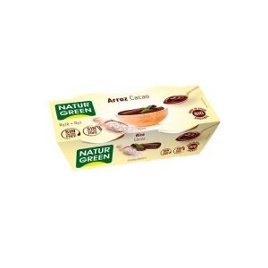 Postre de Arroz y Cacao (2x125gr) – NaturGreen