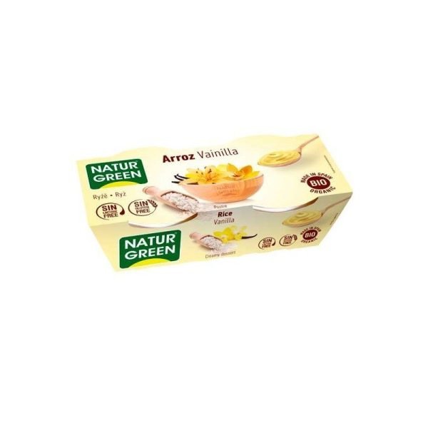 Postre de Arroz y Vainilla (2x125 gr) NaturGreen