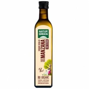 Vinagre de Sidra de Manzana Sin Filtrar  (500ml) Naturgreen