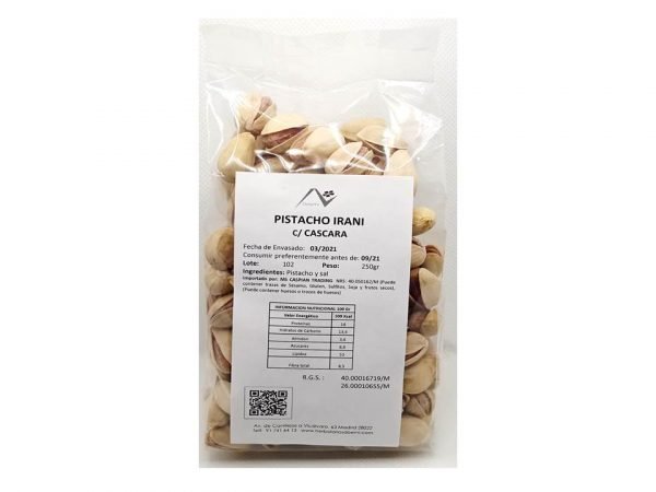 PISTACHO 250 GR - Herbolarios Doemi