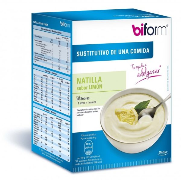 Biform Crema Limón (6 Sobres) - Dietisa