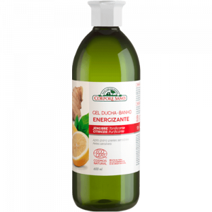 GEL DE DUCHA ENERGIZANTE JENGIBRE Y CÍTRICOS – Corpore Sano
