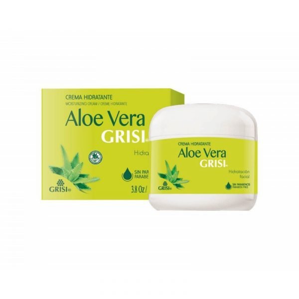 Crema Facial y Corporal Aloe Vera Sin Parabenos - Grisi