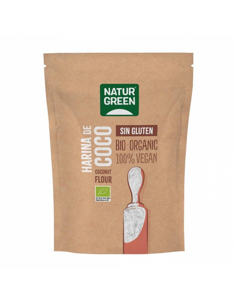 Harina de Coco Bio Sin Gluten (500 gr) - Naturgreen