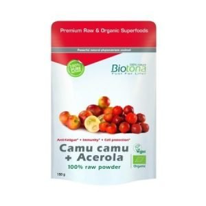 CAMU CAMU + ACEROLA 100% raw powder (150 g) – Biotona