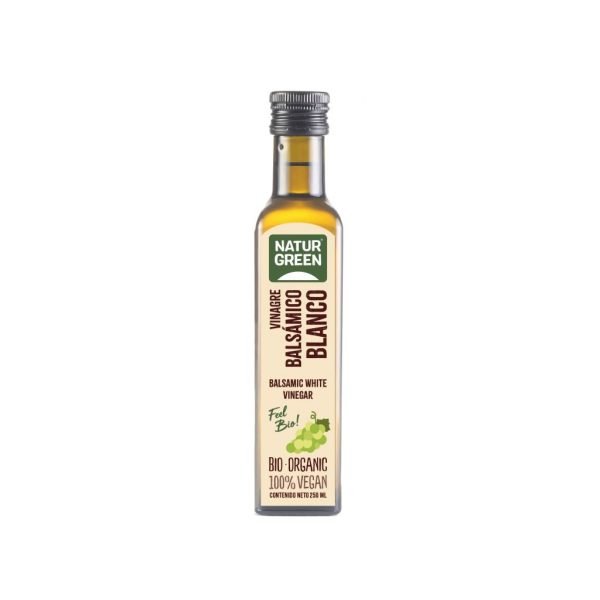 Vinagre Balsámico Blanco Ecológico (250 ml) - NaturGreen