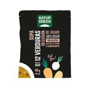 Sopa 12 Verduras Selección Bio (40gr) – NaturGreen