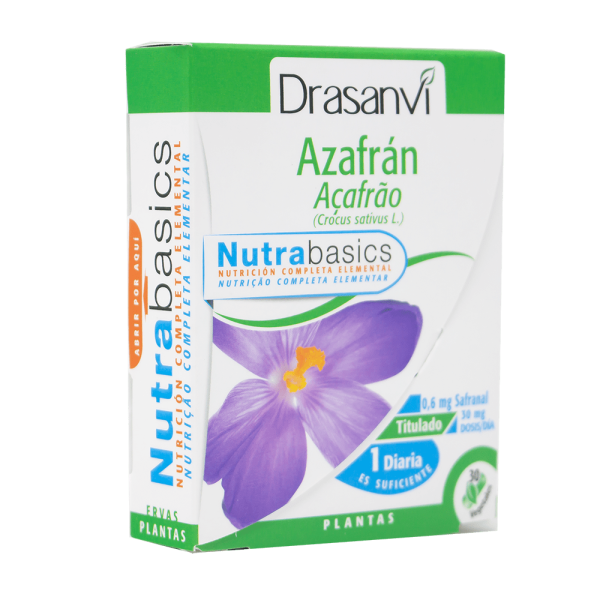 Nutrabasicos Azafrán (30 Cáp) - Drasanvi