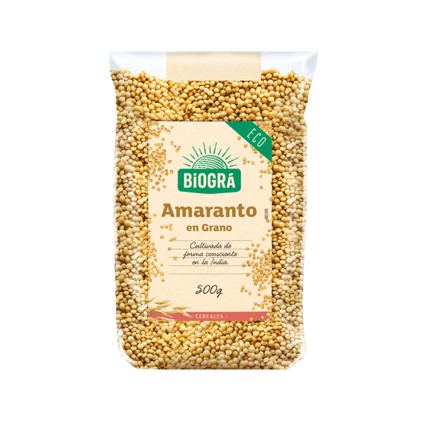 Amaranto en grano (500 gr) - Biográ