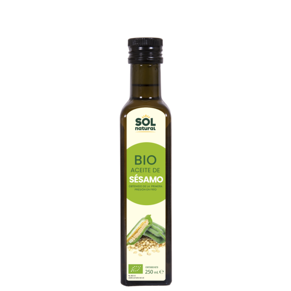 Aceite Sésamo Bio (250 ml) - Sol Natural