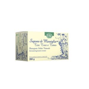 JABÓN DE MARSELLA PASTILLA ÁRBOL DE TÉ (200 gr ) – Esi S.P.A.
