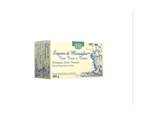 JABÓN DE MARSELLA PASTILLA ÁRBOL DE TÉ (200 gr ) - Esi S.P.A.