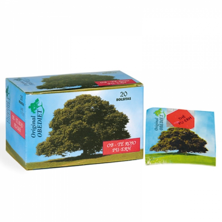 OB-Te Rojo PU-ERH (20 Bolsas) - Derbós