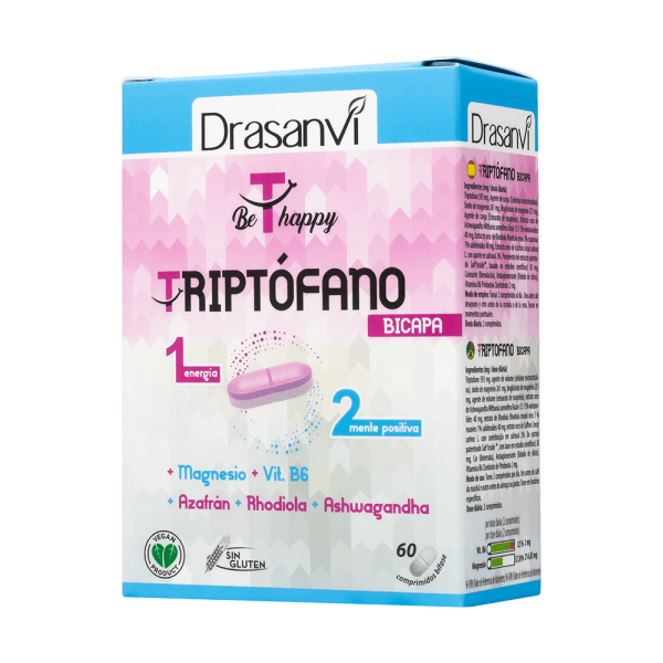 Triptófano Bicapa (60 Comp) - Drasanvi