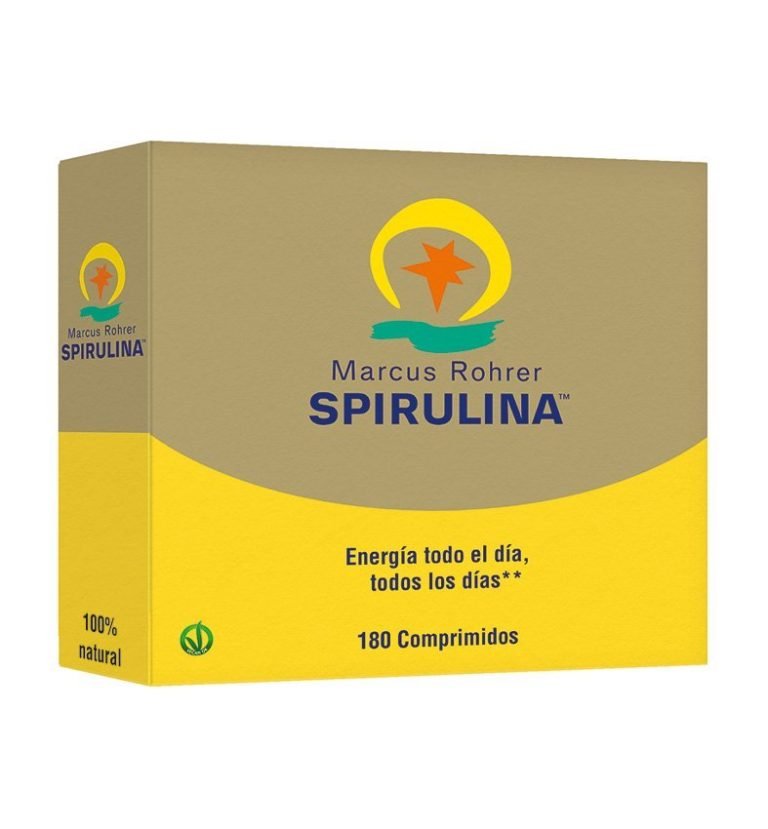Espirulina Marcus Rohrer (Recarga) (180 Comp) - Dietisa